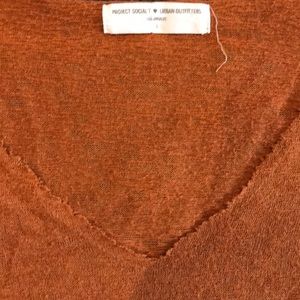 Urban outfitters v neck tee